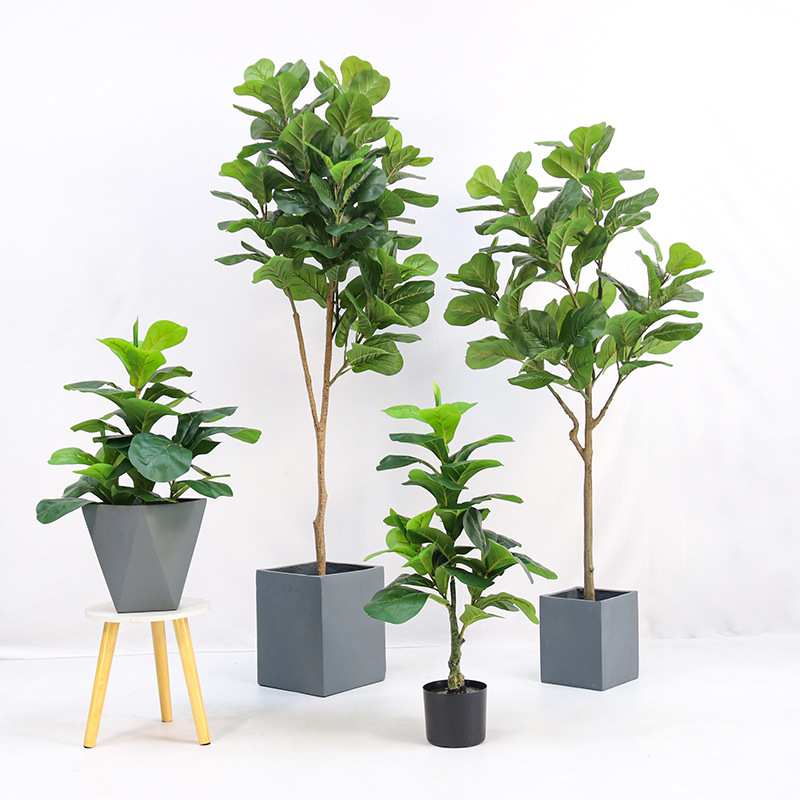 Planta artificial en maceta de - Ficus Lyrata Tree reseña y precio
