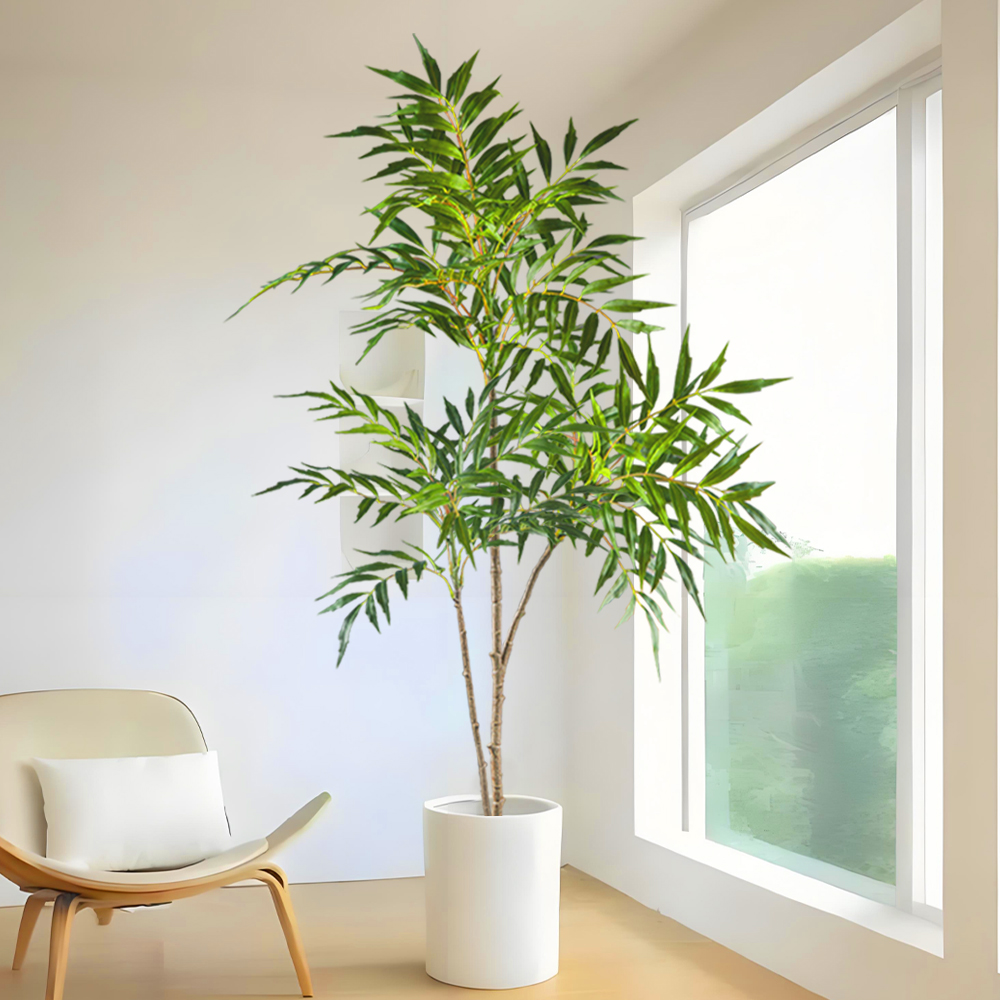 Plantas Nandina artificiales g - Ficus Lyrata Tree reseña y precio