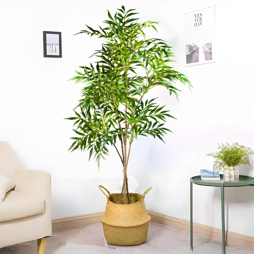 Plantas Nandina artificiales g - Ficus Lyrata Tree reseña y precio